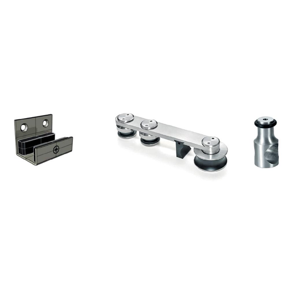 Kit puerta corredera cabina sanitaria 888