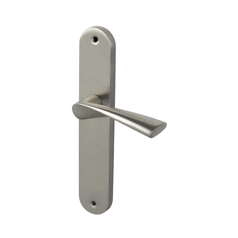 Manivela con placa Serie Acero 825